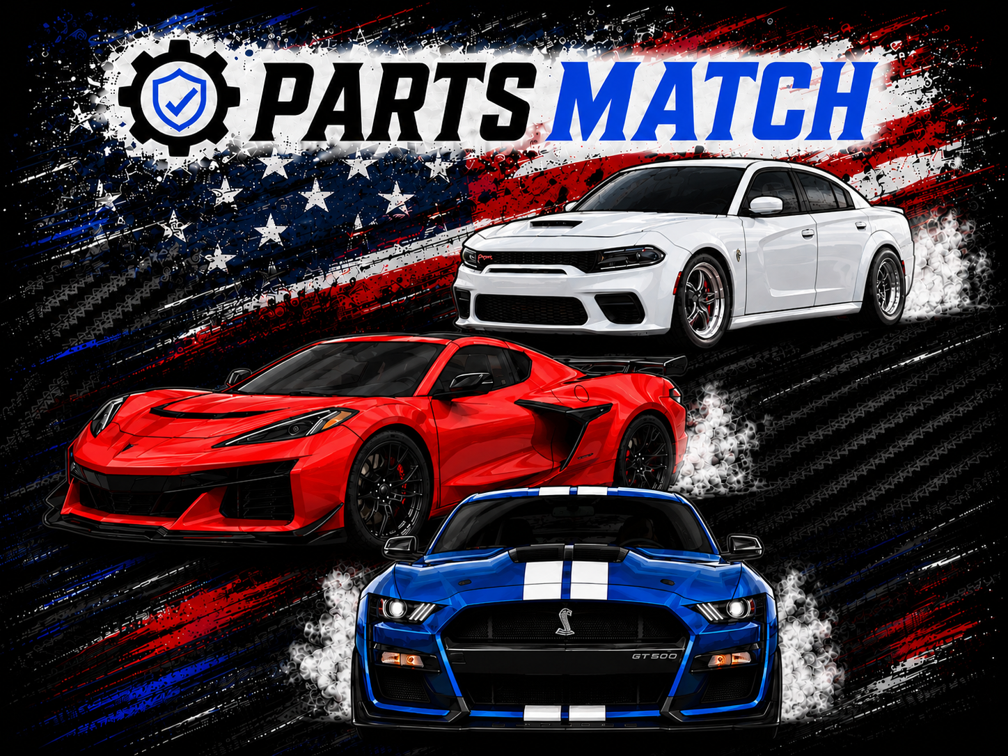 Parts Match Flag Hoodie graphic